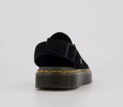 Dr. Martens Carlson Mules Black Suede - Flat Shoes for Women -Bikes Shop 4488000079 bk1