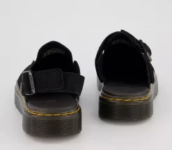 Dr. Martens Carlson Mules Black Suede - Flat Shoes for Women -Bikes Shop 4488000079 dt2