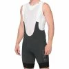 100 Percent 100% Exceeda Bib Shorts Dark Black Grey