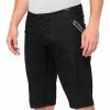 100 Percent 100% Hydromatic Shorts Without Chamois Dark Black Grey