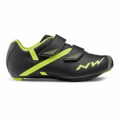 NorthWave Torpedo 2 Shoes Black Fluorescent Yellow Kids