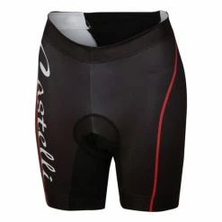 Triathlon Castelli Core Tri Short Black Red Woman