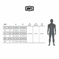 100 Percent 100% Exceeda Bib Shorts Dark Black Grey -Bikes Shop GUIA TALLES 100 HOME ST V1