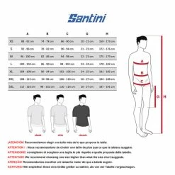 Santini Ares EMax Limited Edition Bib Tights Navy Blue Orange -Bikes Shop SAN M CL classic st v3