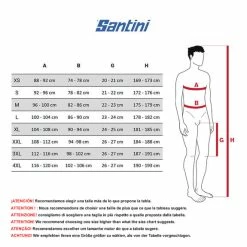 Santini Impact Pro Bib Shorts Black -Bikes Shop SAN M CL st v2