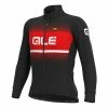 ALE Alé Blend Long Sleeve Jersey Black Red