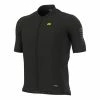 ALE Alé R-EV1 Silver Cooling Short Sleeve Jersey Black