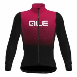 ALE Alé Hexagon Limited Edition Long-Sleeved Jersey Purple -Bikes Shop ale l22120405 004
