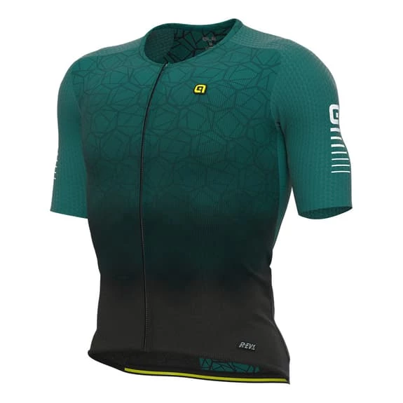 ALE Alé R-EV1 Velocity Short Sleeve Jersey Turquoise 1 ALE Alé R-EV1 Velocity Short Sleeve Jersey Turquoise