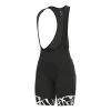 ALE Alé Solid Ride Bib Shorts Black White Women