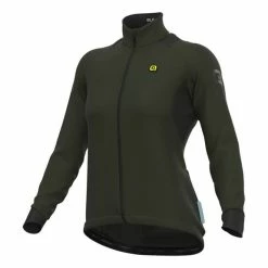 ALE Alé Klimatik K-Idro Long Sleeve Jersey Dark Green Black Women
