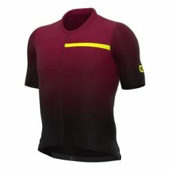 ALE Alé R-EV1 Sprinter Short Sleeve Jersey Burgundy