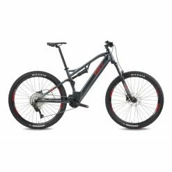 BH Bikes BH Atom Lynx 8.0 Electric Bike Grey Black Red