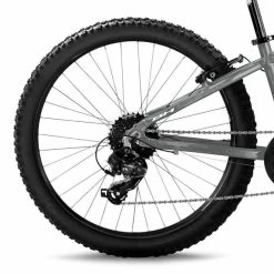 BH Bikes BH Expert 24 8V 2023 Children’s Bicycle Silver White -Bikes Shop bh k2403swrmd 001 2