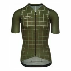 Bioracer Spitfire Moon Ride Short Sleeve Jersey Green
