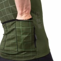 Bioracer Spitfire Moon Ride Short Sleeve Jersey Green 10 Bioracer Spitfire Moon Ride Short Sleeve Jersey Green -Bikes Shop bio co br11526mro s22 005