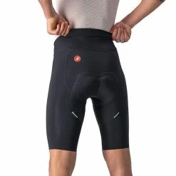 Castelli Free Aero Rosso Corsa Cycling Shorts Black -Bikes Shop ca 4522001 010 004