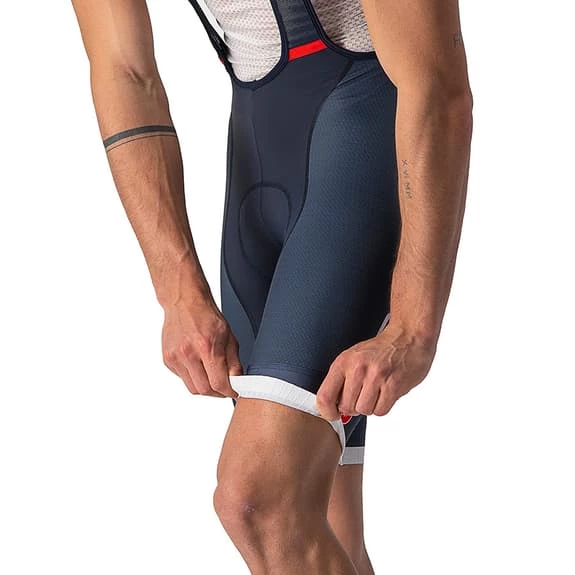Castelli Competizione Kit Bib Shorts Navy Blue Silver 3 Castelli Competizione Kit Bib Shorts Navy Blue Silver - Image 3