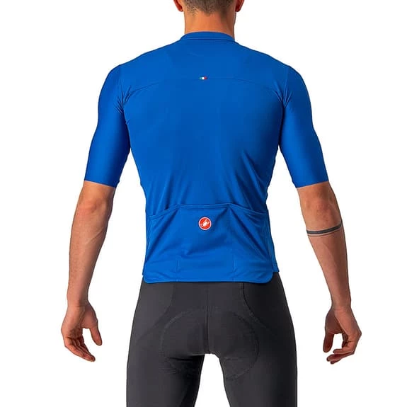 Castelli Prologo 7 Short Sleeve Jersey Blue White 2 Castelli Prologo 7 Short Sleeve Jersey Blue White - Image 2