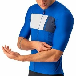 Castelli Prologo 7 Short Sleeve Jersey Blue White 9 Castelli Prologo 7 Short Sleeve Jersey Blue White -Bikes Shop ca 4522023 458 004
