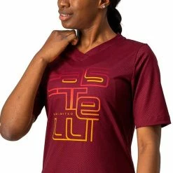 Castelli Trail Tech Short Sleeve Jersey Dark Lilac Women -Bikes Shop ca 4522054 091 003