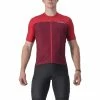 Castelli Unlimited Entrata Short Sleeve Jersey Dark Red Burgundy