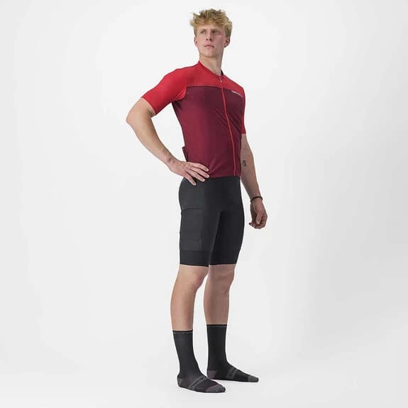 Castelli Unlimited Entrata Short Sleeve Jersey Dark Red Burgundy 5 Castelli Unlimited Entrata Short Sleeve Jersey Dark Red Burgundy - Image 5