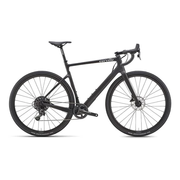 Cervelo Cervélo Áspero SRAM Rival XPLR ETap AXS Gravel Bike Dark Black 1 Cervelo Cervélo Áspero SRAM Rival XPLR ETap AXS Gravel Bike Dark Black