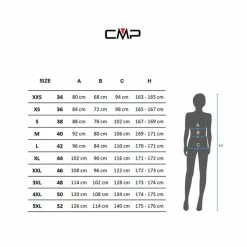 CMP Logo Maxi Short-Sleeved Jersey Blue 7 CMP Logo Maxi Short-Sleeved Jersey Blue -Bikes Shop cmp textil dona st v5