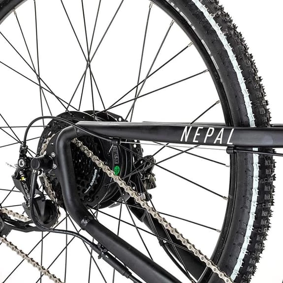 Conor WRC Conor Electric Bike - WRC Nepal E-MTB 27.5" Dark Black 2 Conor WRC Conor Electric Bike - WRC Nepal E-MTB 27.5" Dark Black - Image 2