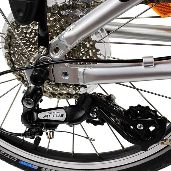 Dahon Mariner D8 Shimano 8-Speed Folding Bike Grey 4 Dahon Mariner D8 Shimano 8-Speed Folding Bike Grey - Image 4