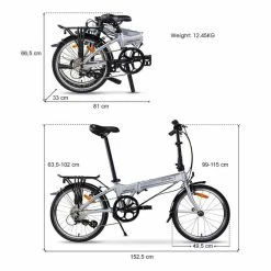Dahon Mariner D8 Shimano 8-Speed Folding Bike Grey 10 Dahon Mariner D8 Shimano 8-Speed Folding Bike Grey -Bikes Shop da 55974 005