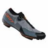 DMT KM1 MTB Shoes Grey Black Orange