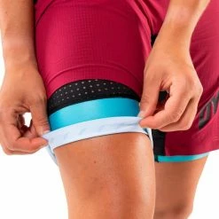 Dynafit Ride Light 2 In 1 Dynastretch Shorts Maroon Women -Bikes Shop dy 71467 6211 003