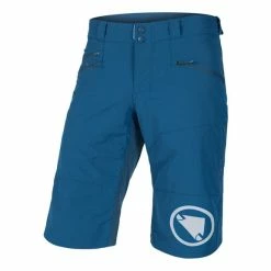 Endura Singletrack II Shorts Without Chamois Deep Blue