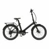EOVOLT Evening 24" Folding Electric Bicycle Black