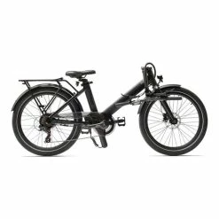 EOVOLT Evening 24" Folding Electric Bicycle Black -Bikes Shop eov ev09 10 003
