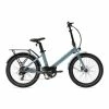 EOVOLT Evening 24" Folding Electric Bicycle Blue