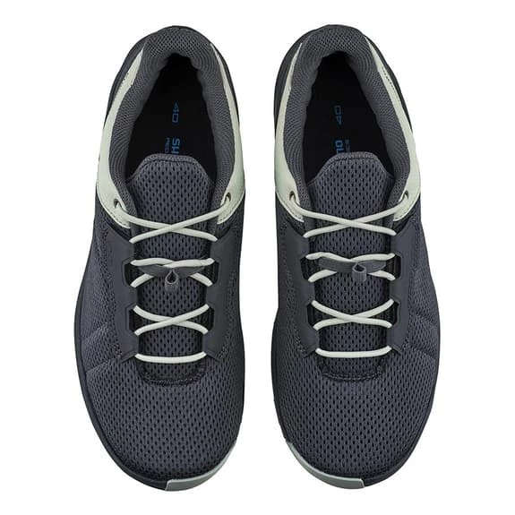 Shimano EX3 Cycling Shoes Dark Grey Mint Green Women 2 Shimano EX3 Cycling Shoes Dark Grey Mint Green Women - Image 2