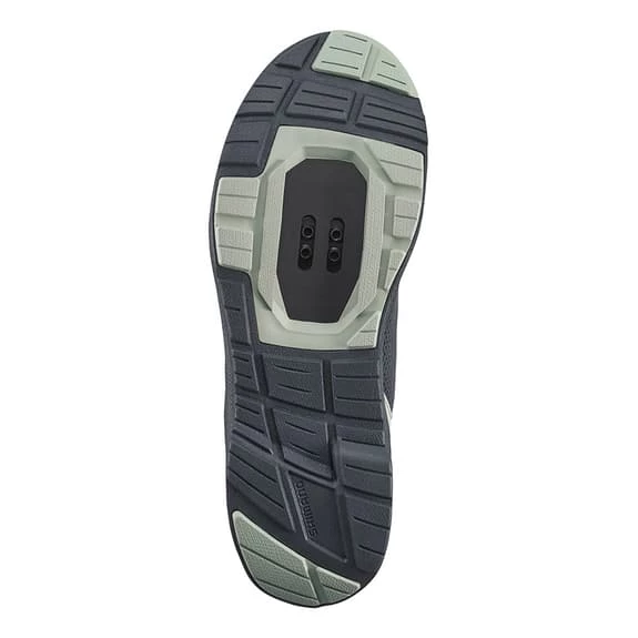 Shimano EX3 Cycling Shoes Dark Grey Mint Green Women 3 Shimano EX3 Cycling Shoes Dark Grey Mint Green Women - Image 3