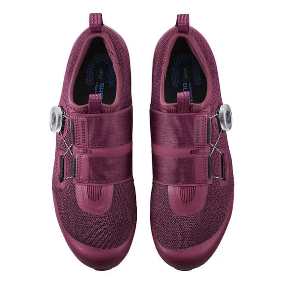 Shimano IC5 Women Shoes Wine Red 2 Shimano IC5 Women Shoes Wine Red - Image 2