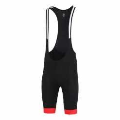 Finisseur Pro Bib Shorts Black Red