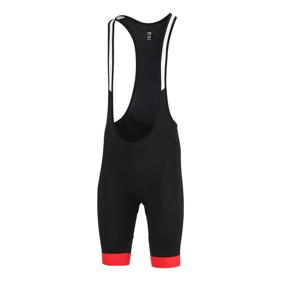 Finisseur Pro Bib Shorts Black Red 1 Finisseur Pro Bib Shorts Black Red