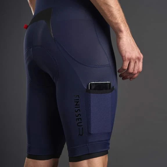 Finisseur Pro Gravel Bib Shorts Blue 6 Finisseur Pro Gravel Bib Shorts Blue - Image 6