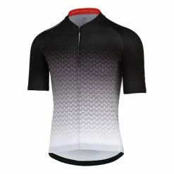 Finisseur Core Gradient 2 Vortex Short Sleeve Jersey White Black
