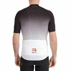 Finisseur Core Gradient 2 Vortex Short Sleeve Jersey White Black -Bikes Shop fns c133ss2023 02 152