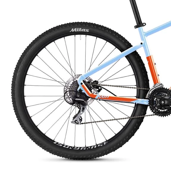 Ghost Kato Essential 29" MTB Light Blue Orange 3 Ghost Kato Essential 29" MTB Light Blue Orange - Image 3