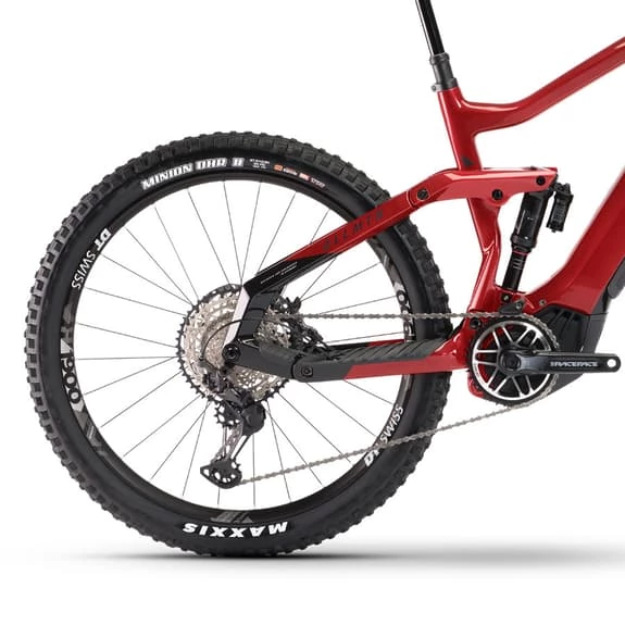 Haibike AllMtn CF 12 Electric Bike Deep Red 5 Haibike AllMtn CF 12 Electric Bike Deep Red - Image 5