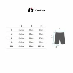 Hebo Level Shorts Without Chamois Black -Bikes Shop hebo pantalon corto hombre st v2 3