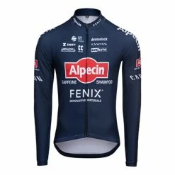 Kalas Alpecin-Fenix Cycling Team Long Sleeve Jersey Blue